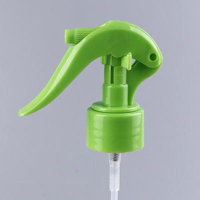 24MM Mini Trigger Sprayer Semprotan Kabut Halus Hijau Dengan Tabung