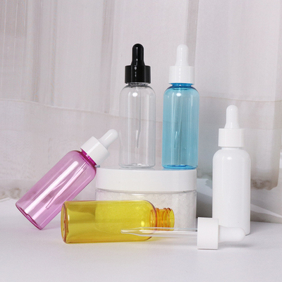 Botol Plastik PP PET 100ml Minyak Esensial Dengan Penetes