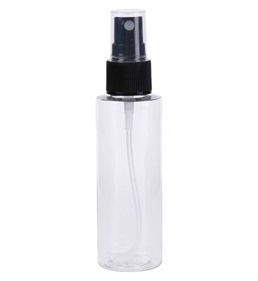 Toples Kosmetik 100ml Plastik PET Transparan Dengan Pompa 24mm