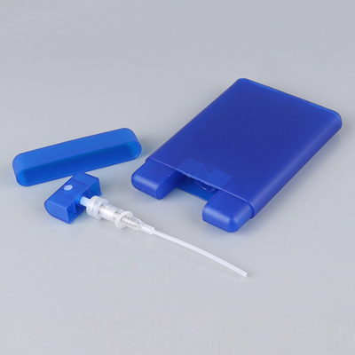 20Ml 30ML Sprayer Kartu Kredit Plastik Untuk Parfum Putih Hitam Merah Muda Biru