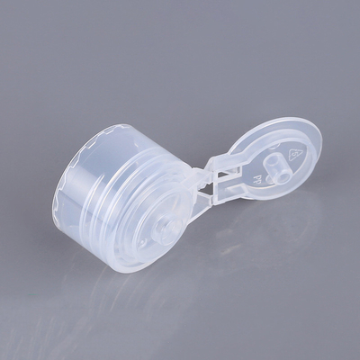 Tutup Atas Flip Transparan Untuk Botol 20mm 24mm PP Tutup Botol Lotion