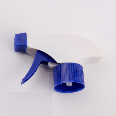 Biru Putih 28mm Semprot Pemicu ODM Semprot Botol Pemicu Kepala