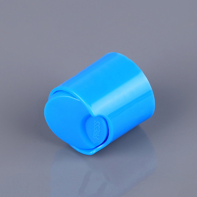 Tutup Botol Shampo Polypropylene Disc Top 24mm Biru
