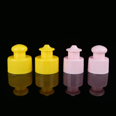 Botol Air Plastik LinDeer Dorong Dan Tarik Tutup 24mm 28mm