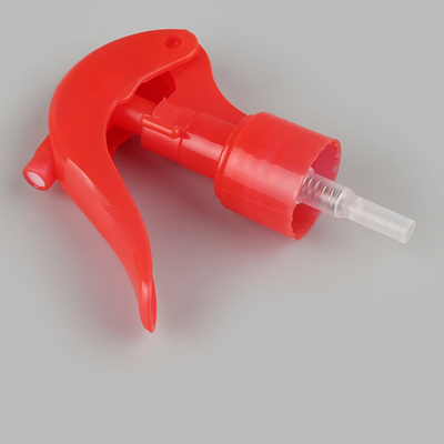 LinDeer Red Plastic Pump Mini Trigger Sprayer 24/410