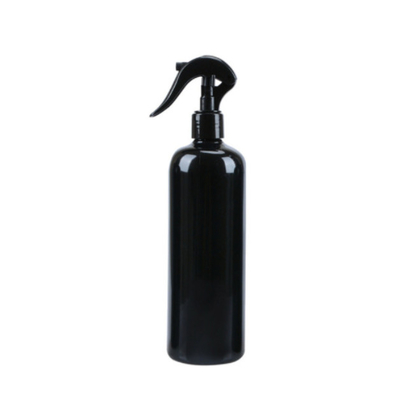 PET 100ml Pemicu Botol Semprot Kosmetik Putih Hitam