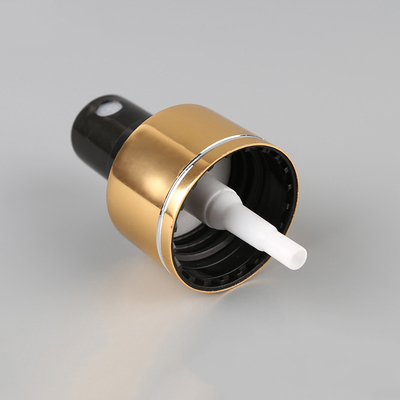 Parfum Aluminium Gold Black Fine Mist Sprayer 24/410 28/410