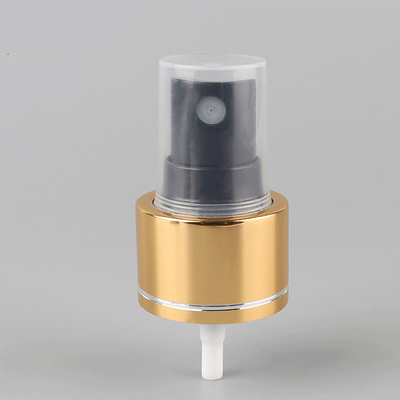 Parfum Aluminium Gold Black Fine Mist Sprayer 24/410 28/410