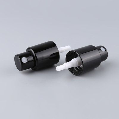 Aluminium Hitam 13mm Parfum Fine Mist Sprayer Cap Tidak Ada Kebocoran