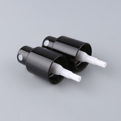 Aluminium Hitam 13mm Parfum Fine Mist Sprayer Cap Tidak Ada Kebocoran