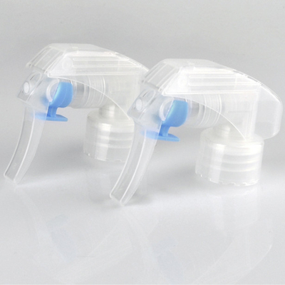 Sprayer Pemicu Plastik Tahan Kimia 24MM Transparan Untuk Botol Plastik