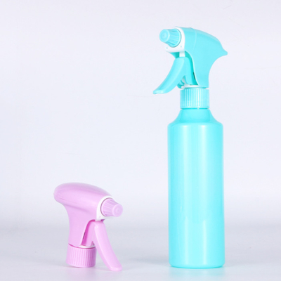 Pink Blue 100ml PE Foaming Trigger Botol Semprot Kosmetik 24MM