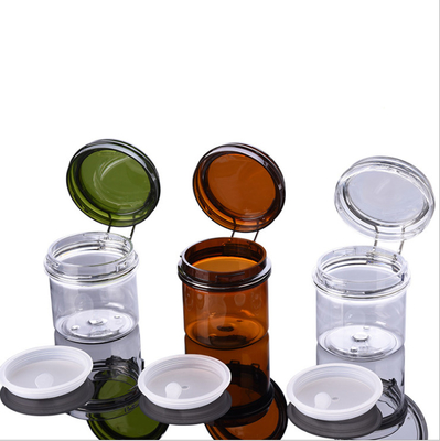 Lotion Oils Clear Brown Makeup Toples Krim Kosong Dengan Tutup 20ml