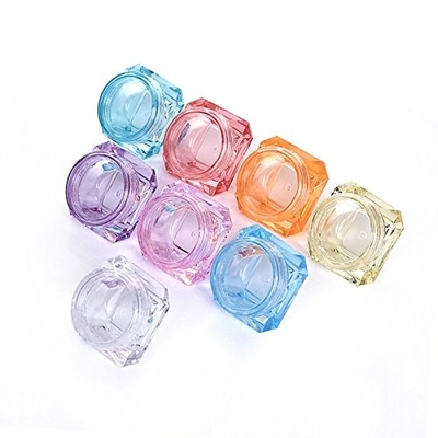 5ml Botol Krim Kosmetik Plastik Kecil Dengan Tutup Portabel Isi Ulang