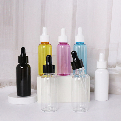 Botol Plastik PP PET 100ml Minyak Esensial Dengan Penetes