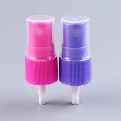 Purple Red Fine 28mm Mist Spray Pump Sprayer Dengan Tabung Negosiasi