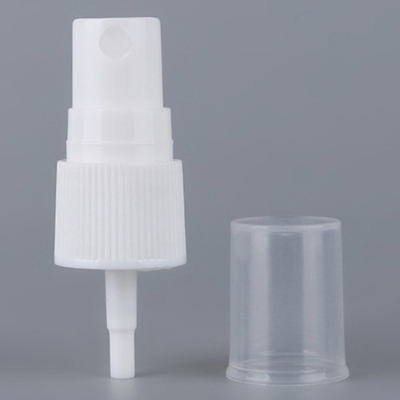 24mm Fine Mist Sprayer Pompa Botol Kosmetik Berusuk Putih