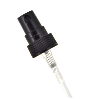 24MM 18MM Plastik Hitam Atomiser Sprayer Pump Dengan Tabung ODM