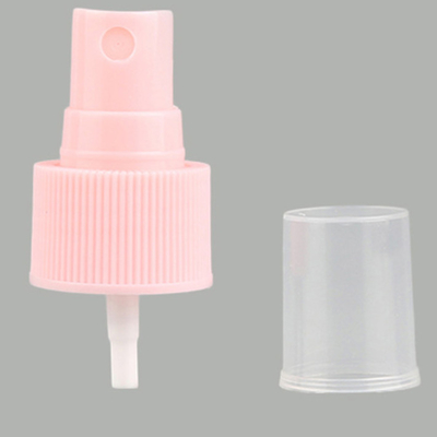 Botol PET Pink Black 24MM Pompa Penyemprot Kabut Kosmetik Dengan Tabung
