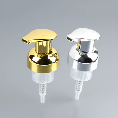 42mm Plastik UV Foaming Soap Pump Pengganti Emas Perak