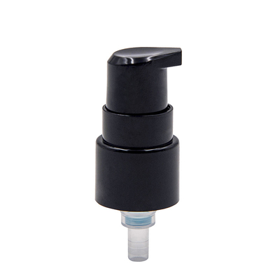 20/410 Pompa Krim Kosmetik Pompa Perawatan Plastik PP Hitam