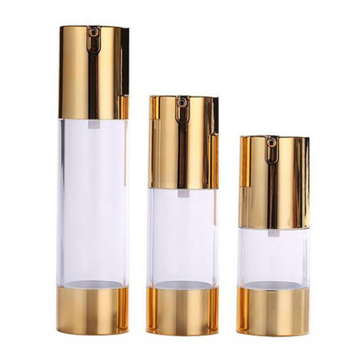 Plastik AS 50ml 30ml 15ml Botol Pompa Pengap Untuk Kosmetik