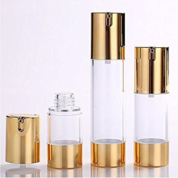 Plastik AS 50ml 30ml 15ml Botol Pompa Pengap Untuk Kosmetik