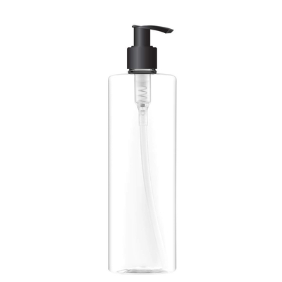Brown Blue PET 200ML Wadah Lotion Isi Ulang Dengan Pompa Untuk Cairan
