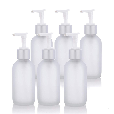 LinDeer White 100ml Botol Lotion Pompa Kaca Buram ODM