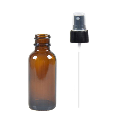 50ml Botol Semprotan Kosmetik Coklat Dengan Pompa 24MM Untuk Cairan