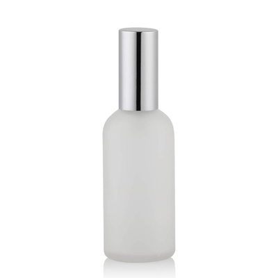 Botol Semprot Kabut Aluminium Anodized 100ML Wadah Perlengkapan Mandi Kaca